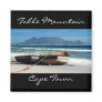 Table Mountain & fishing boats magnets