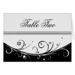 Table Seating cards