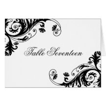 Table Seating Cards