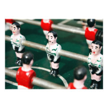 Table soccer invitation