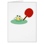 Table Tennis Greeting Card