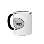 Table Tennis Ping? Pong! Coffee Mugs