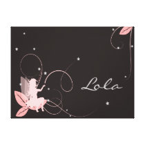 Tableau fée pour chambre de petite fille impressions sur toile