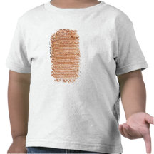 Tablet relating the ritual sacrifices t-shirts