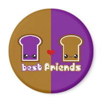 Tabu Japan Best Friends Line- PB&J Magnets