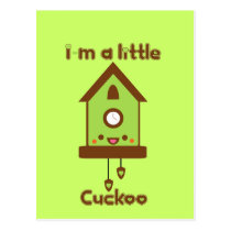 Tabu Japan Cuckoo Clock postcards