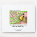 Tacky Pink Flamingos Funny Mouse Pad mousepads