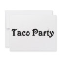Taco Party invitations