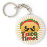 Taco Time Keychain