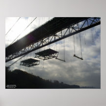 Tacoma Narrows Bridge Construction 2006-2007 Posters