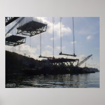 Tacoma Narrows Bridge Construction 2006-2007 Posters