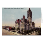 Tacoma Washington Pierce County Court House Card