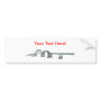 Tacony Palmyra Bridge: 3D Model: Bumper Stickers