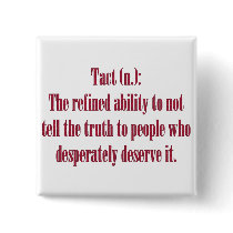 Tact: The Refined Ability Pinback Buttons