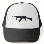 Tactical AK47 Assault Rifle Left Profile Mesh Hats