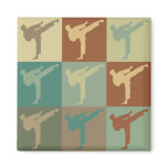 Tae Kwan Do Pop Art magnets