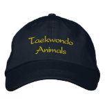 Taekwondo Animals Hat embroidered hats