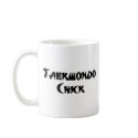 Taekwondo Chick mugs