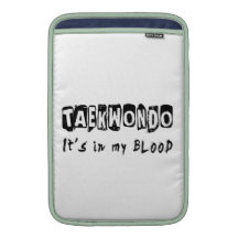 Taekwondo It's in my blood Sleeves For MacBook Air