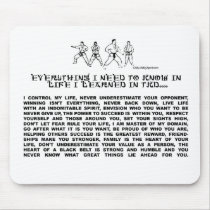 TAEKWONDO MOUSE MAT