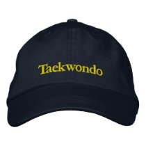 Taekwondo Navy Baseball Cap