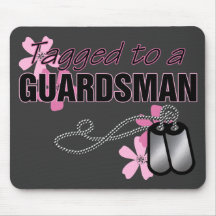 Tagged to a Guardsman Mouse Pad