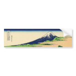 Tago Bay near Ejiri Tokaido by Katsushika Hokusai Bumper Sticker