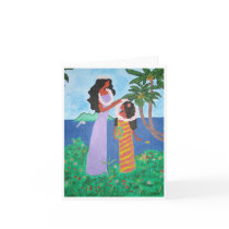 Tahiti Girls Greeting Card
