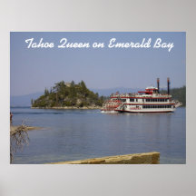 Tahoe Queen on Emerald Bay Tahoe POSTER