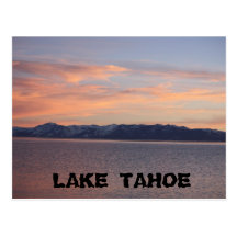 Tahoe SunSet 1 Postcards