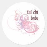 Tai Chi Babe Sticker