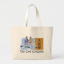 T'ai Chi Chuan Tote Bags