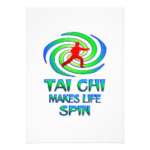 Tai Chi Spins Personalized Announcements