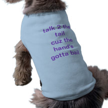 tail mail dog t shirt