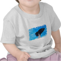 Tail of a Whale Baby T-Shirt