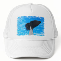 Tail of a Whale Baseball Hat