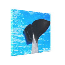 Tail of a Whale Canvas Print