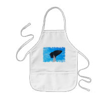 Tail of a Whale Children's Apron