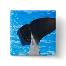 Tail of a Whale Pin