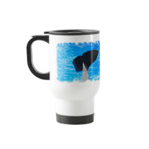Tail of a Whale Plastic Travel Mug