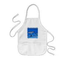 Tail of a Whale  Small Apron