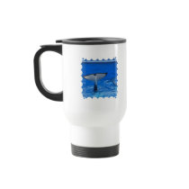 Tail of a Whale  Travel Mug
