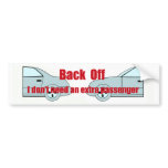 Tailgater Bumper Sticker bumper stickers