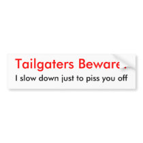 Tailgaters Beware
