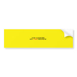 Tailgating bumper stickers