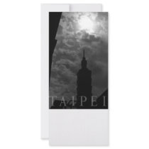 Taipei 101 Building, Taipei, Taiwan Custom Rack Cards