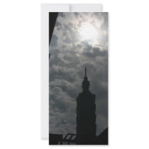 Taipei 101 Building, Taipei, Taiwan Personalized Rack Card