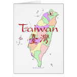 Taiwan Map cards