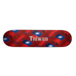 Taiwan Waving Flag Skateboard Decks