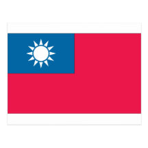Taiwanese Flag Post Cards